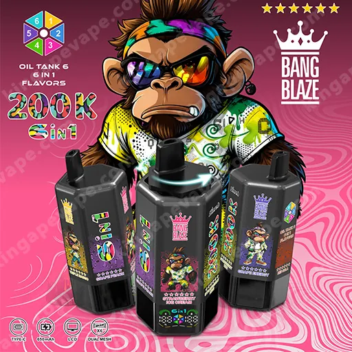 Bang Blaze 200K 6-in-1 フレーバー・商品画像 1