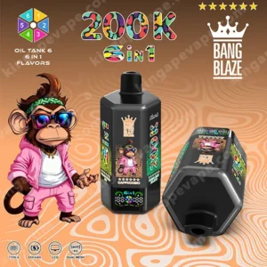 Bang Blaze 200K 6-in-1 使い捨てVAPE 製品画像