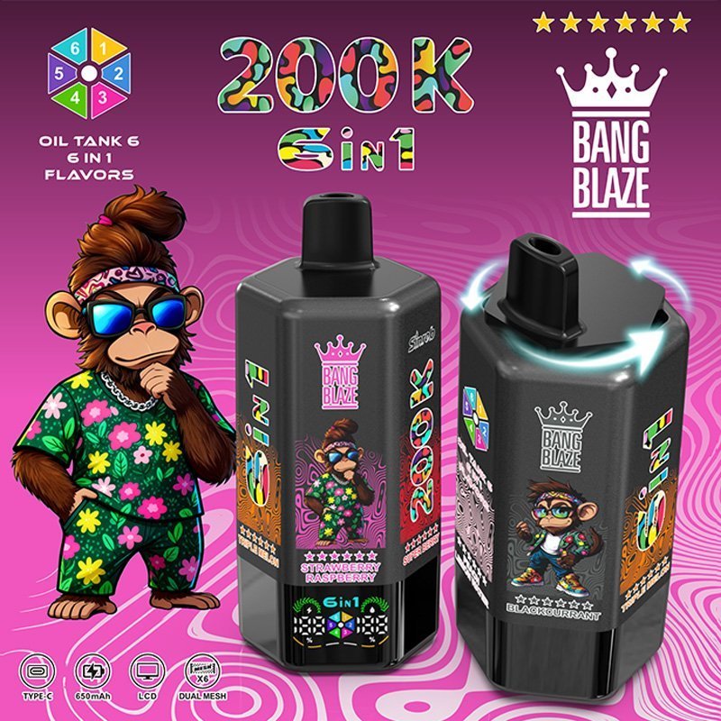 Bang Blaze 200K 6-in-1 フレーバー・商品画像 2