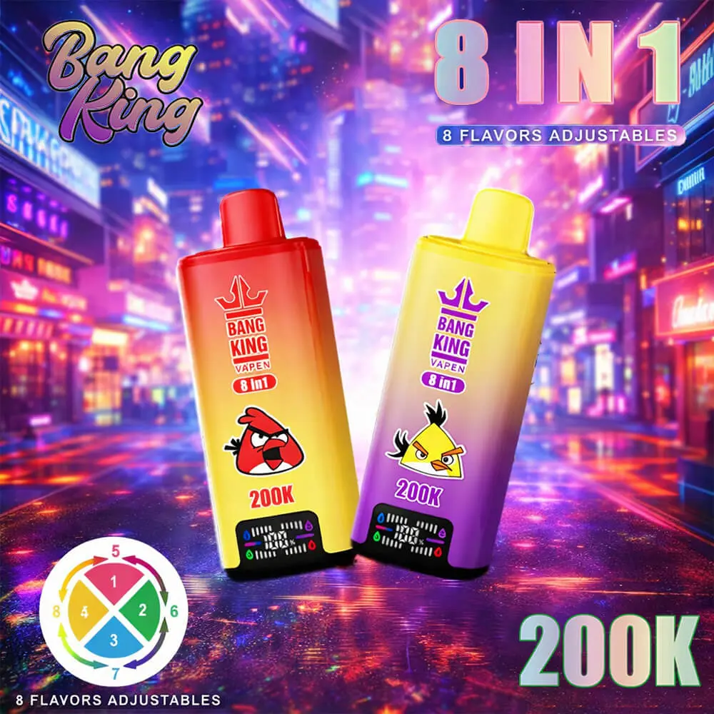 Bang King 200K 8-in-1 フレーバー・商品画像 1