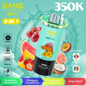 Bang Leader 350K 8-in-1 使い捨てVAPE 製品画像