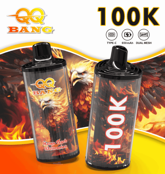 QQBANG 100K DSK075 使い捨てVAPE 製品画像