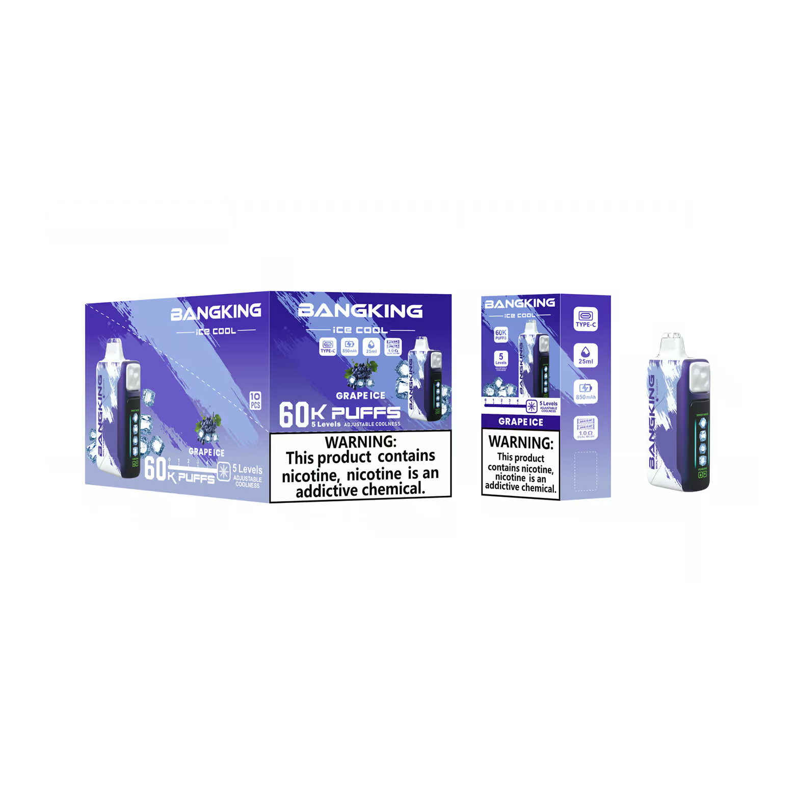Bang King 60K Puffs Ice Cool 使い捨てVAPE 商品画像 4